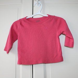 3/$20 Gymboree baby girl t-shirt heart 6-12 months